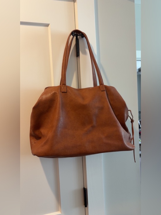 Antik Kraft Handbags - Antik Kraft Brown Leather Hobo Bag